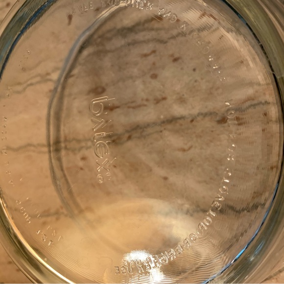 Pyrex Round Clear Glass 5 Cup Casserole Dish - Picture 7 of 10